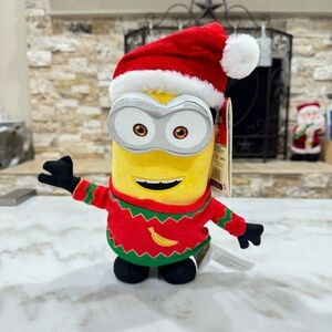 Gemmy Minions Rise Of Gru Kevin Christmas Plush "Walks and sings Jingle Bells"